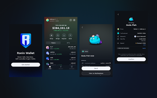Ronin Wallet screenshot