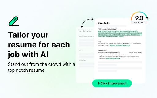 Jobright Autofill – Instant Job Applications, Job Match, AI Tailor Resume screenshot