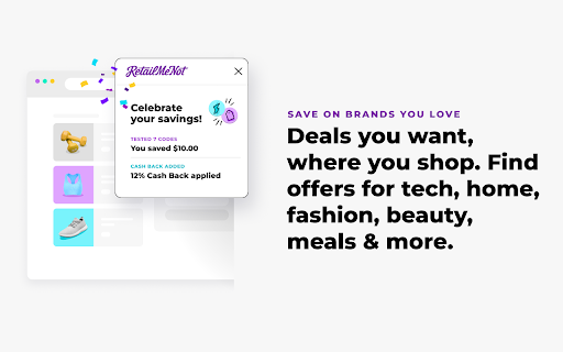 RetailMeNot: Codes, Cash Back and Coupons screenshot