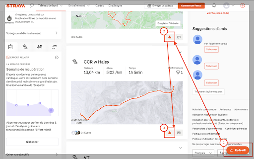 Strava Kudo All screenshot