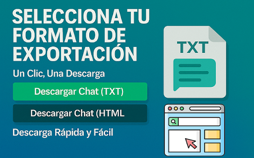 Exportar Chats de Wa Web screenshot