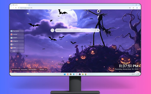 Nightmare Before Christmas Live Wallpaper screenshot