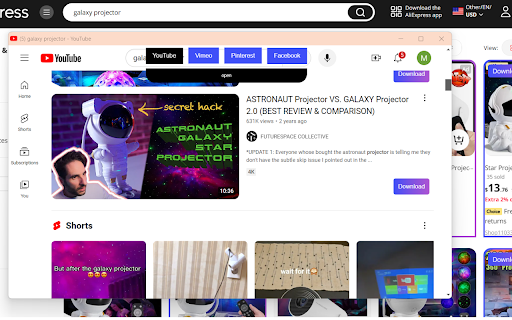 AliVideo - Aliexpress Video Finder & Downloader screenshot