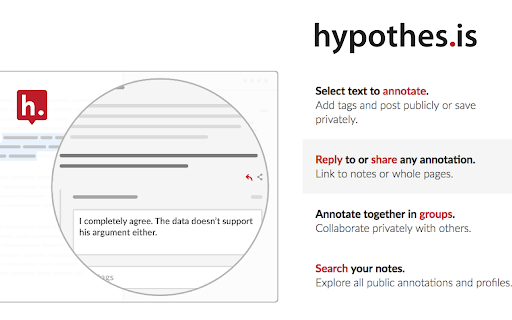 Hypothesis - Web & PDF Annotation screenshot