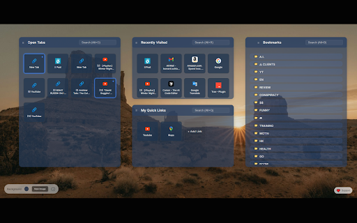 Perfect New Tab screenshot