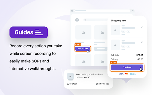Kommodo Screen Recorder & SOP screenshot