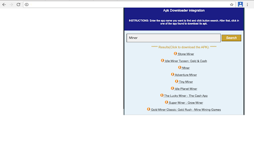 Apk Downloader manager for Android screenshot