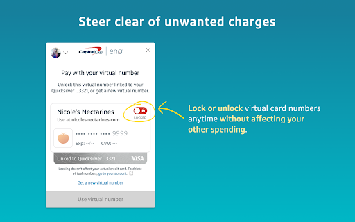 Eno® from Capital One® screenshot