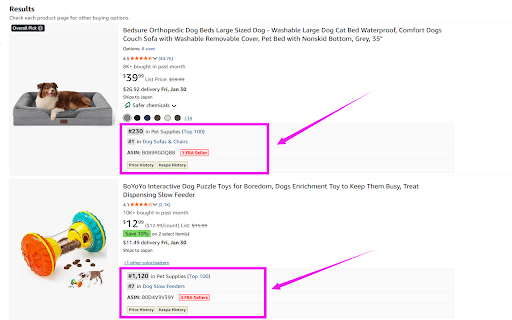 DS Amazon Quick View AI screenshot