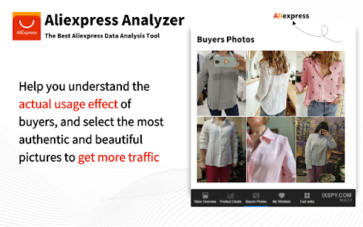 Aliexpress Analyzer screenshot