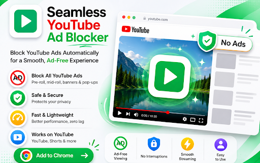 Seamless YouTube Ad Blocker screenshot