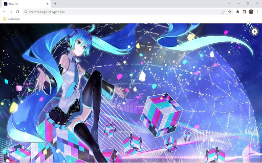 Backgrounds for Chrome-Chan screenshot