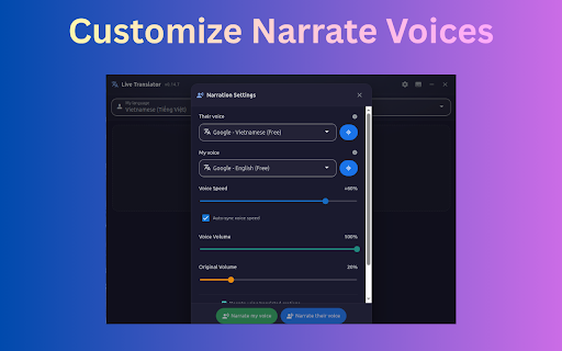 EziTranslate: Live Translator for Meetings & Videos screenshot