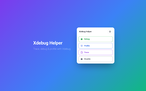 Xdebug Helper screenshot