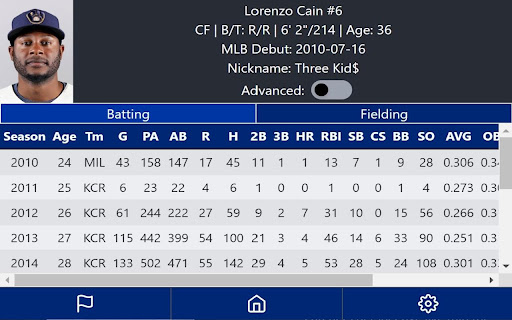 Baseball Streaming Extension screenshot