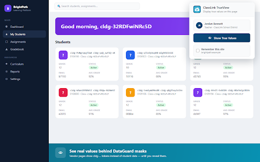 ClassLink TrueView screenshot