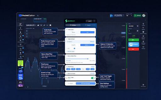 PocketOption AI Scalper Robot screenshot