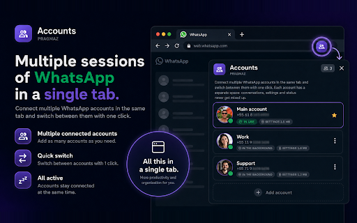 Pragmaz for WhatsApp™ Web screenshot