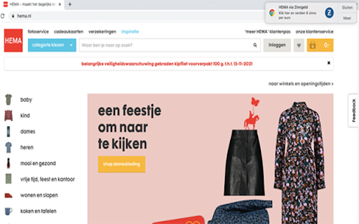 ZinnGeld Spaar Assistent screenshot