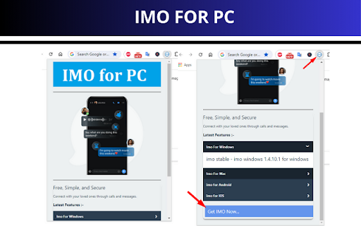 IMO For PC - Download IMO on your Windows, Mac, ios screenshot