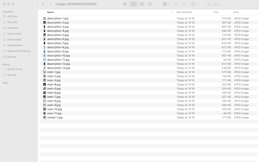 Temu Images Downloader screenshot