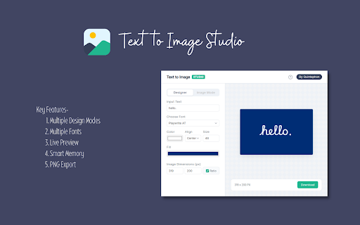 Text to Image Studio screenshot