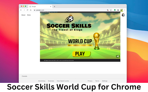 Soccer Skills World Cup Game screenshot