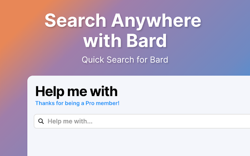 Help me with - Search Gemini Anywhere screenshot