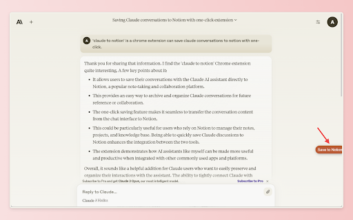 AINote to Notion screenshot