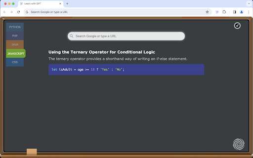 Learn Coding with ChatGPT screenshot