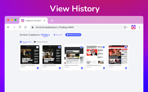 Screen capture and recorder - Screenshot Tool screenshot