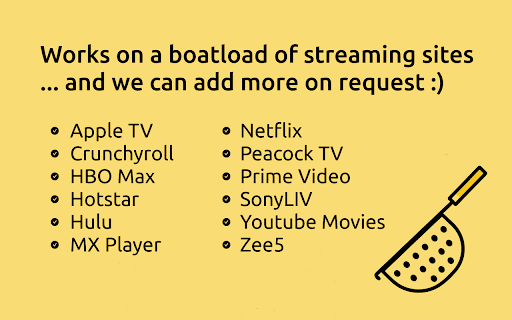 Sift: IMDB on Netflix, IMDB on Prime, etc. etc. screenshot