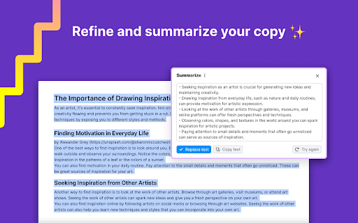 Semrush AI Writer and Editor screenshot