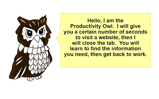 Productivity Owl screenshot