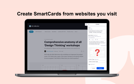 Learning Experience - Browser screenshot