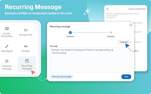 Chat Plus — All-in-One Productivity Suite for Google Chat™ screenshot