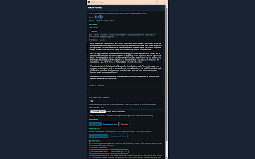 AI4DebateRoles - Generate debates with your AI screenshot