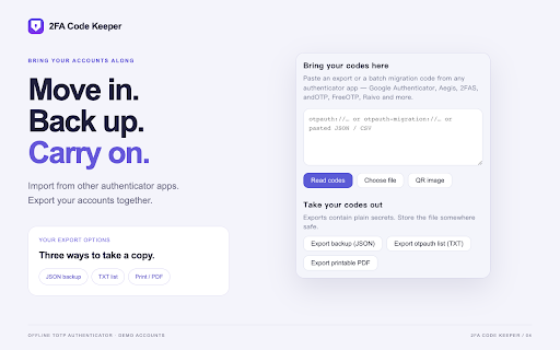 Two-Factor CAPTCHA - TOTP Authentication Tool screenshot