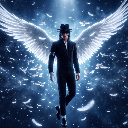Michael Jackson Angel of Moonlight Live Wallpaper icon
