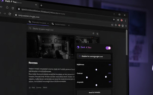 Dark 4 You screenshot