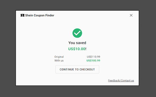 Shein Coupon Finder screenshot