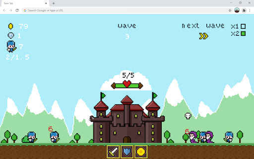 Hold Position Defence Game screenshot