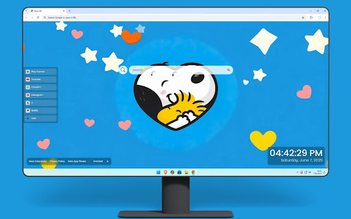 Snoopy Woodstock Live Wallpaper screenshot