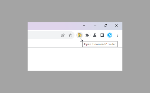 Downloads Folder Launcher screenshot