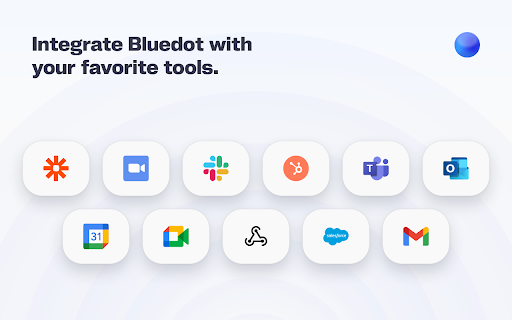 Bluedot: AI notetaker & Meeting Recorder screenshot
