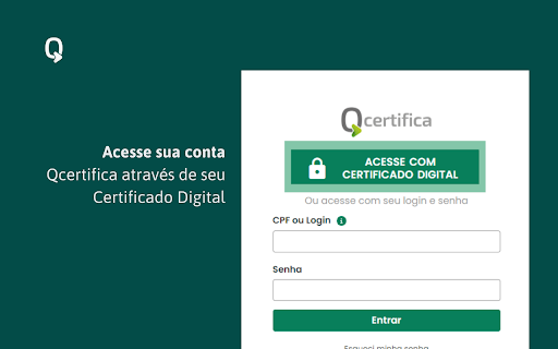 Assinador Digital Qcertifica screenshot