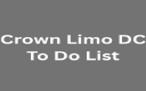 Corwn Limo DC To Do List screenshot