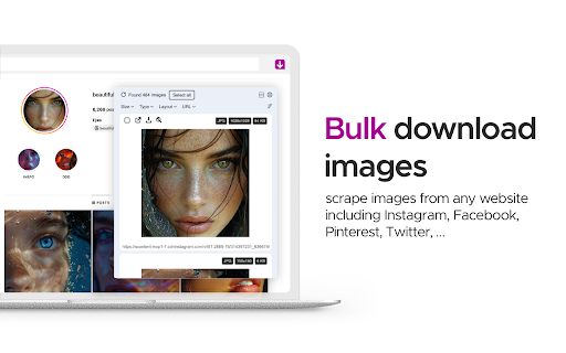 Image downloader - Imageye screenshot