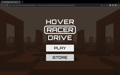 Hover Racer Drive Online Unblocked Games screenshot