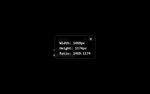 Viewport Dimension Overlay screenshot